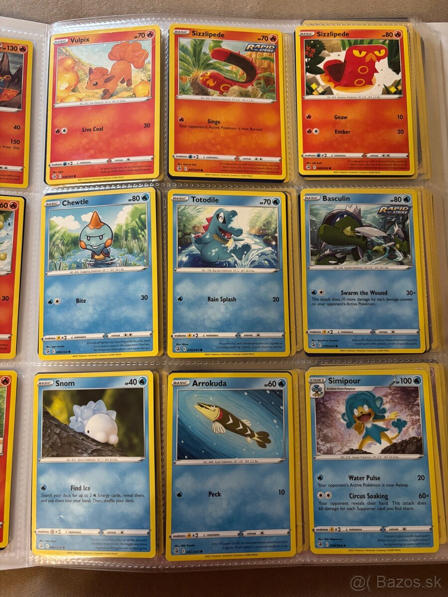 Pokémon karty Fusion Strike - 3