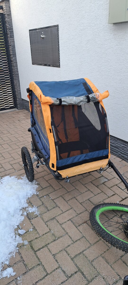 Bicykel s detským vozíkom - 3