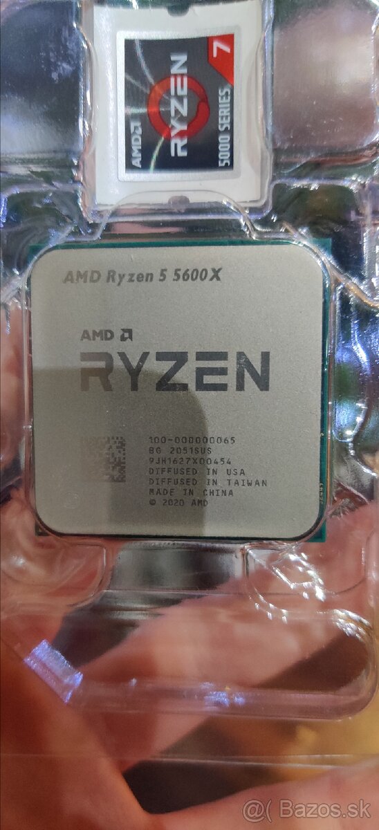 Predám procesor AMD AM4 Ryzen 5 5600x BOX - 3