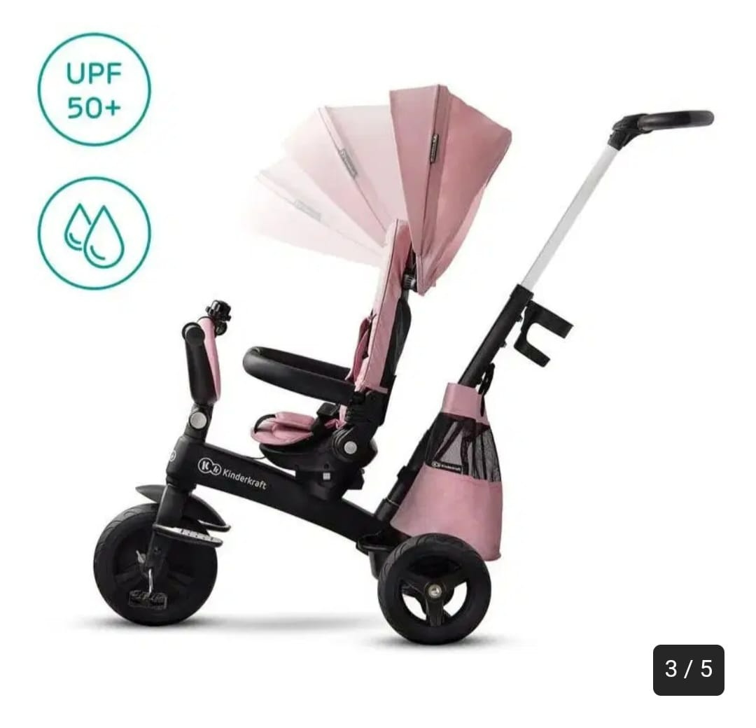 Kinderkraft EASYTWIST - detská multifunkčná trojkolka - 3