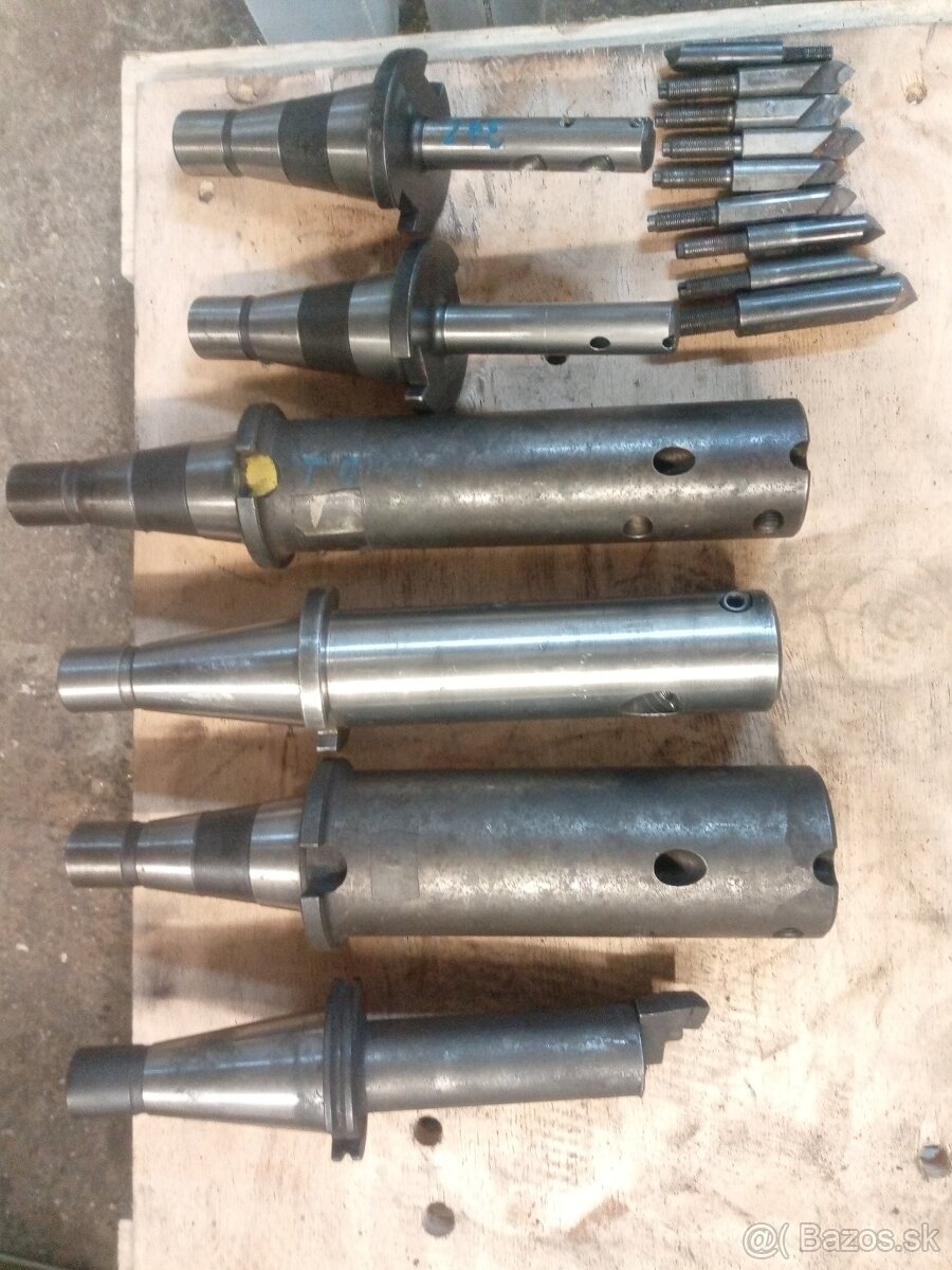 Frézy, frézovacie hlavy, frézovacie tŕne, redukcia ISO - 3