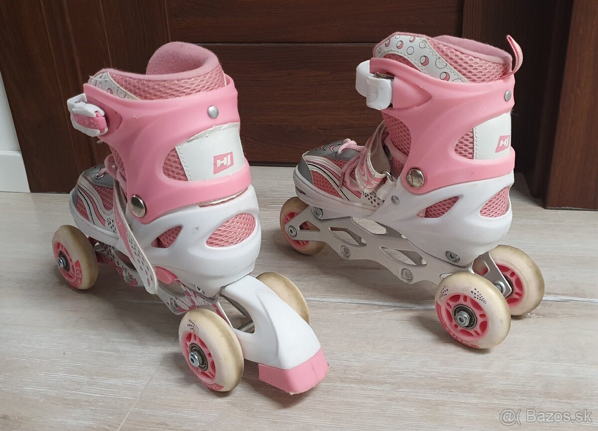 Detské kolieskové korčule 34-37 - 3