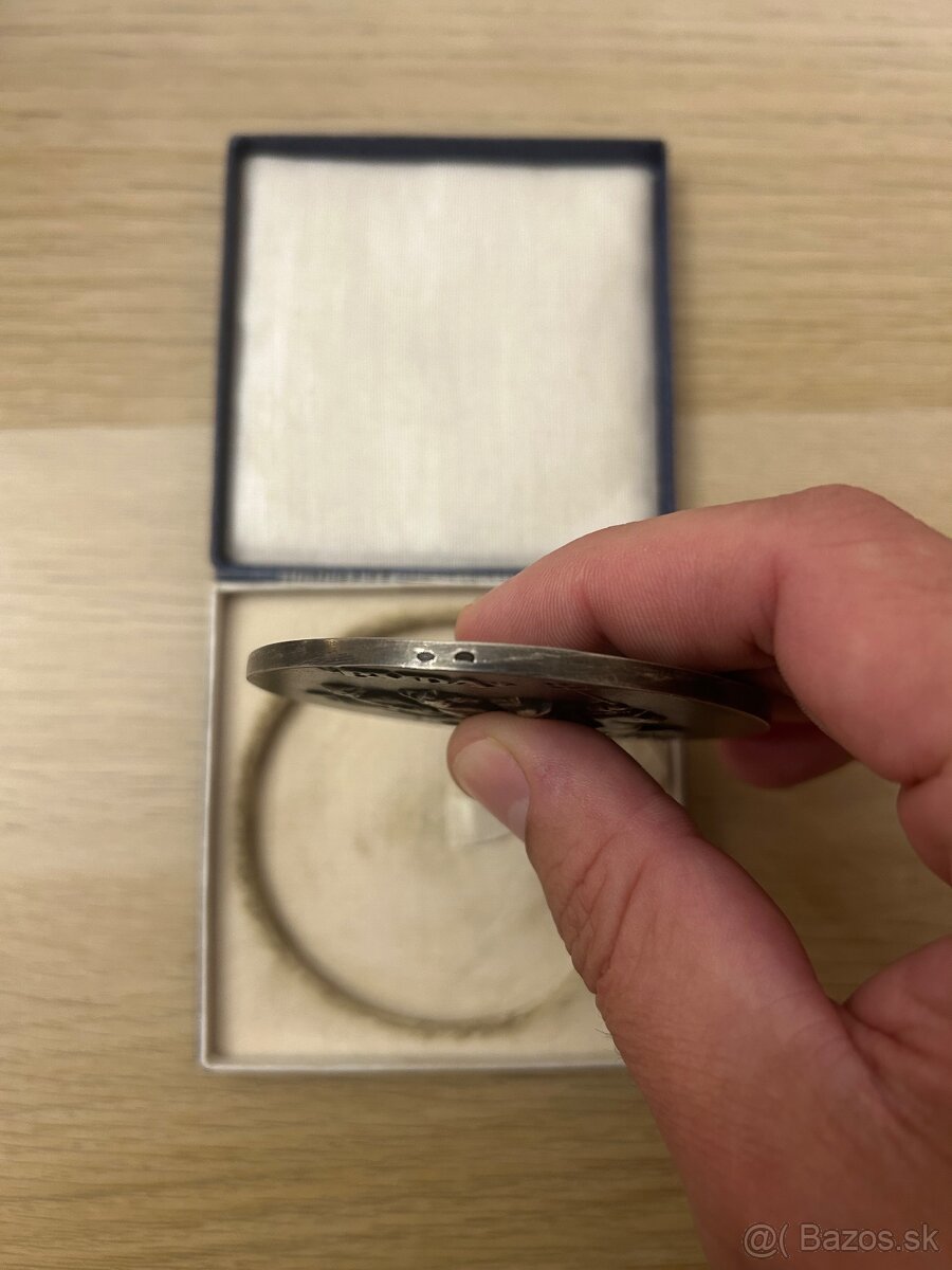 Strieborná medaila rok 1936 - 3