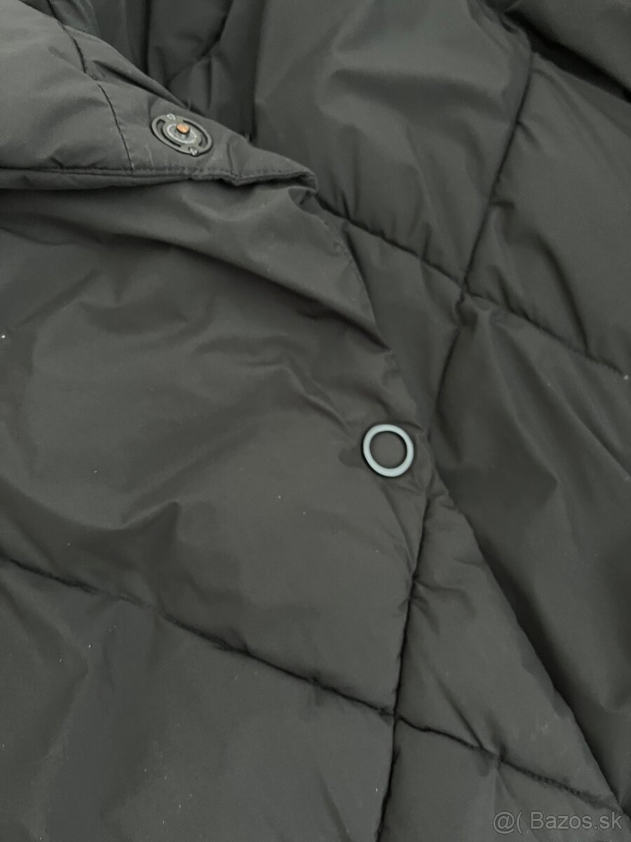 Damska cierna tepla bunda c. 38/M - 3