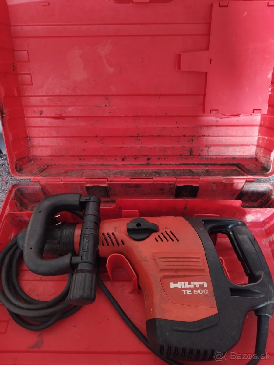 Hilti TE 500 sekacie buracie kladivo sds max - 3