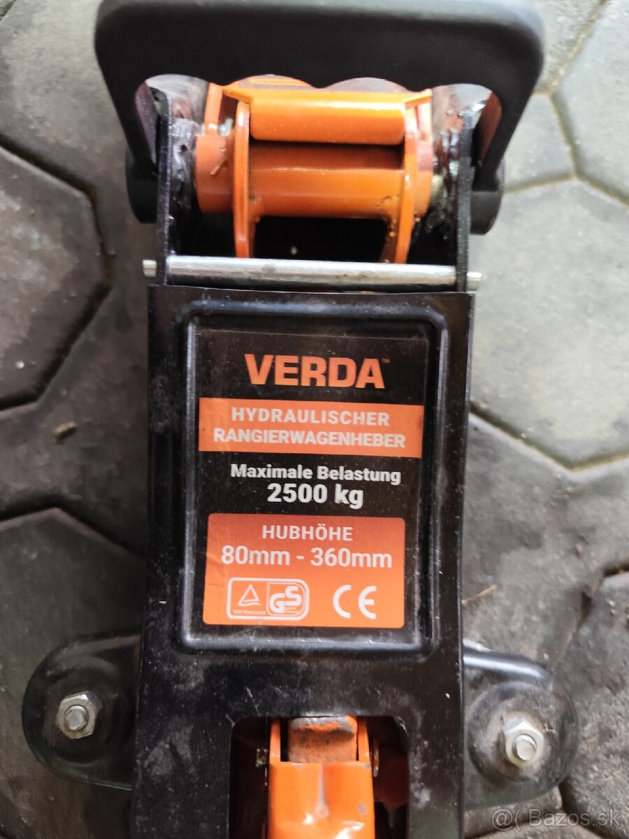 Hydraulický Zdvihák Verda 2,5t - 3