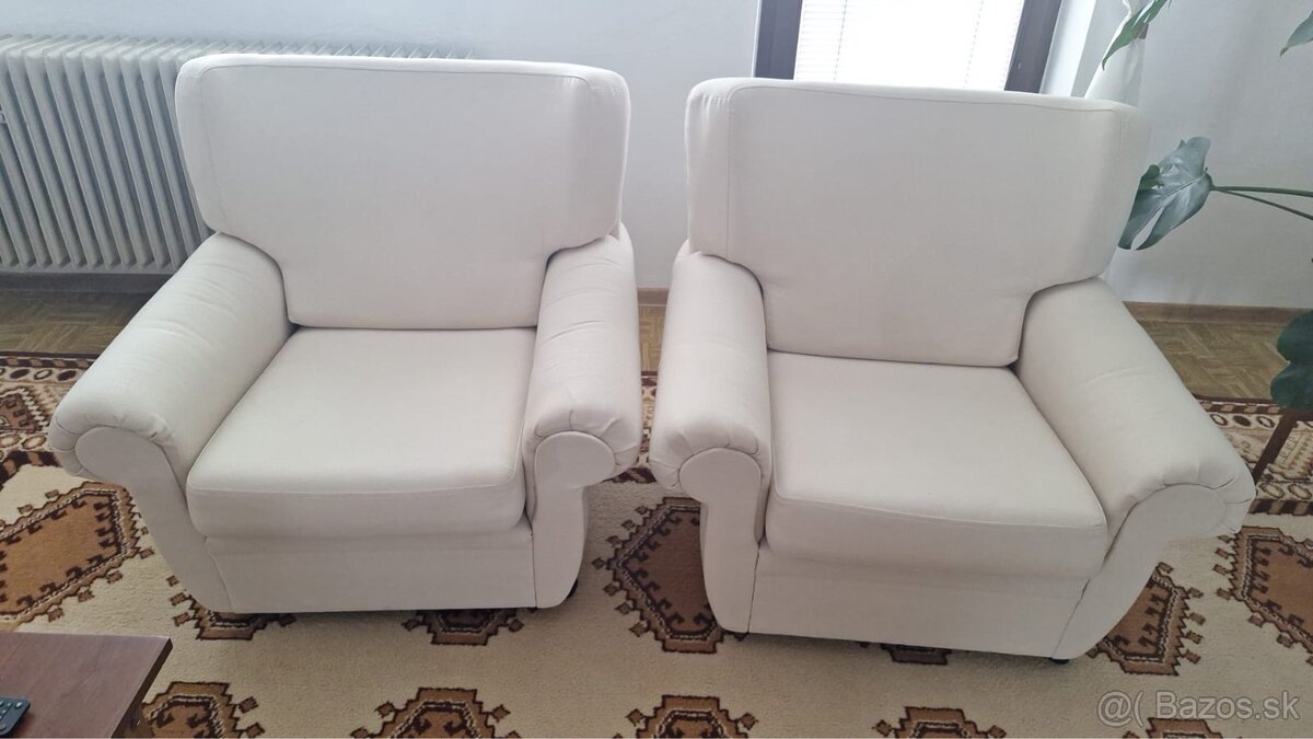3-sedačka a dve kreslá - 3