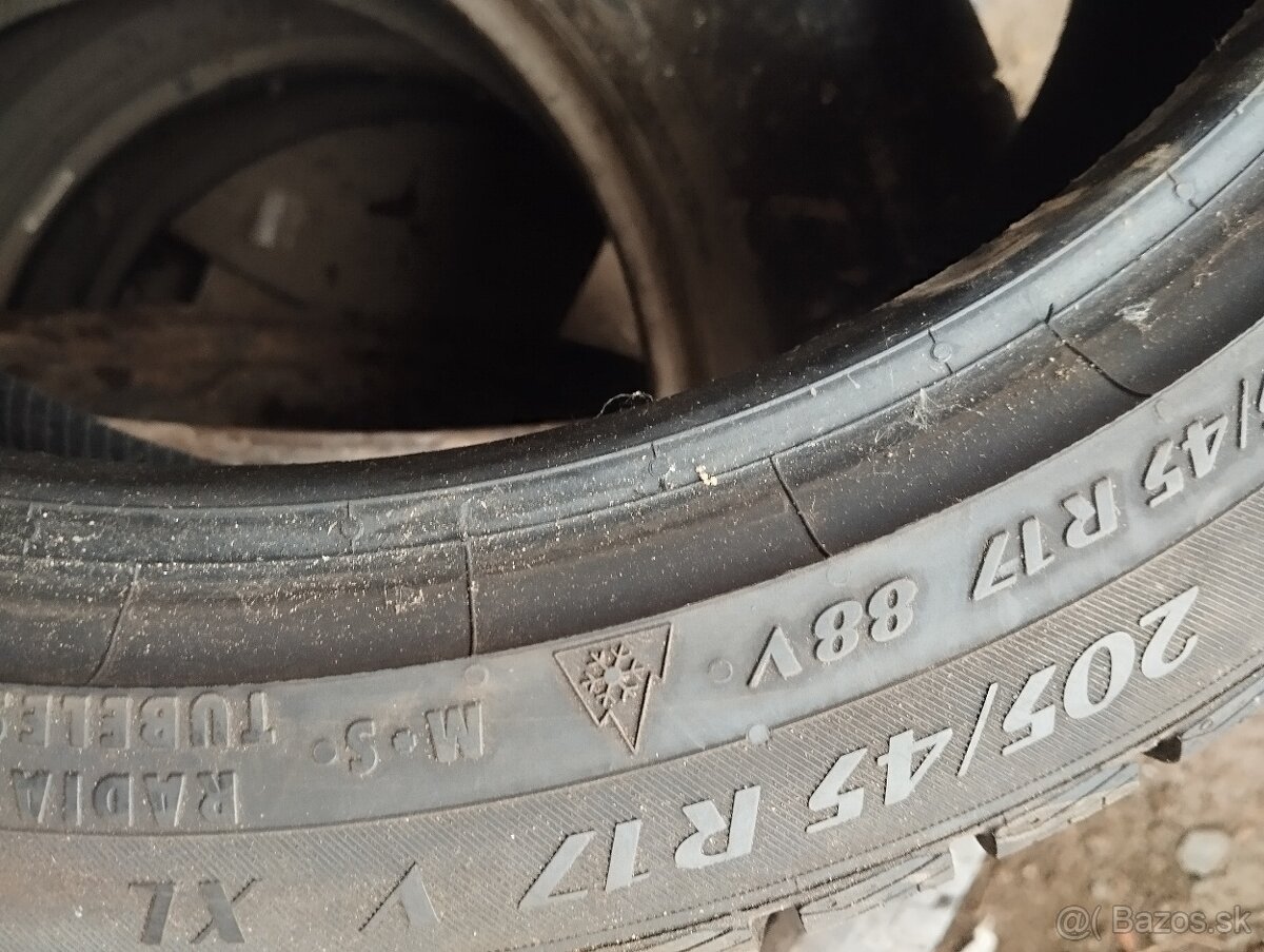 205/45 R17 XL zimné pneumatiky - 3