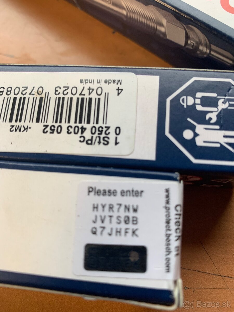 Predám žhaviace sviečky BOSCH - 3