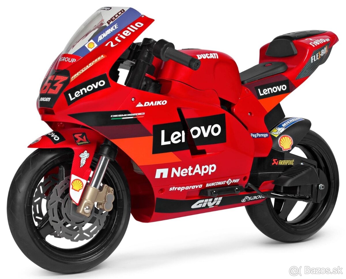 PegPerego Ducati GP motorka elektricka - 3