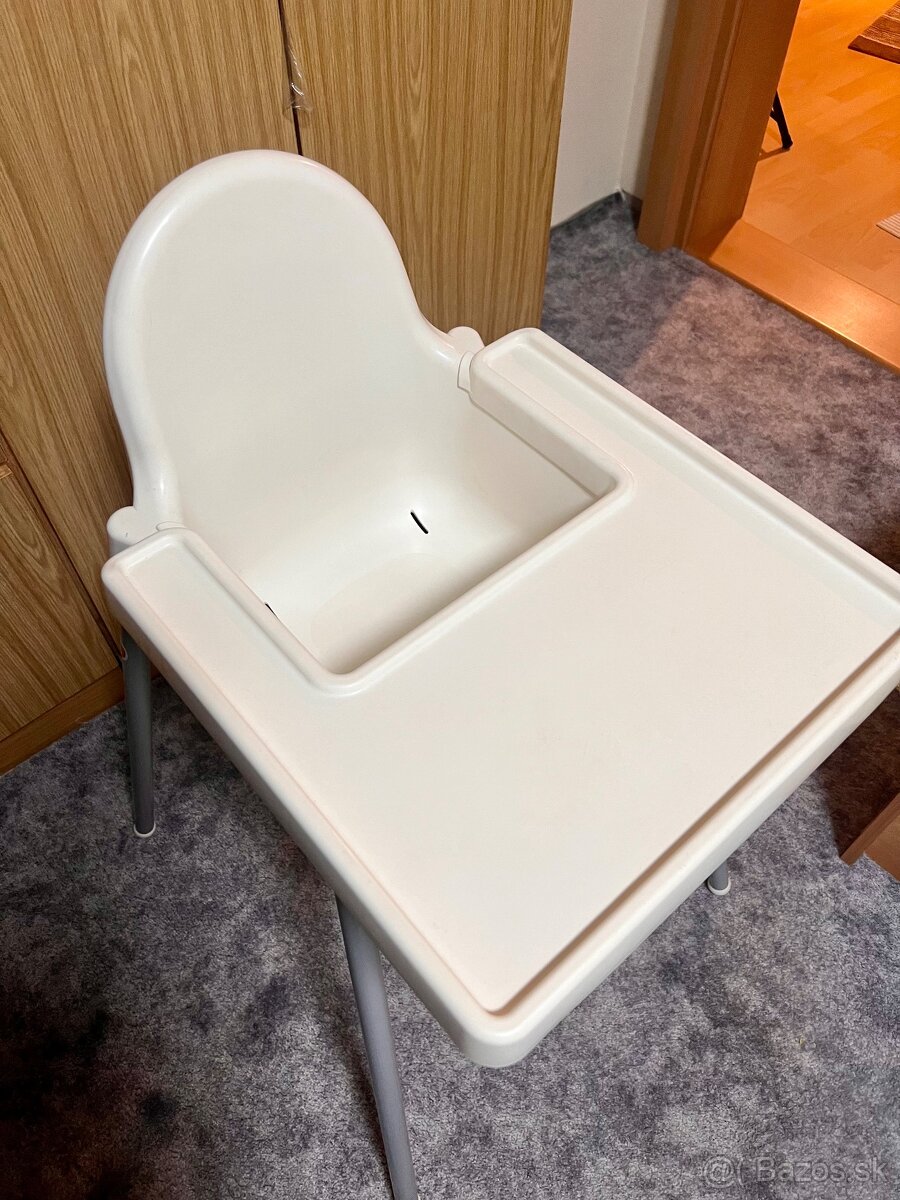 ANTILOP detská vysoká stolička / podnos IKEA - 3