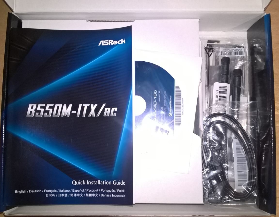 ASRock B550M - ITX/ac - 3