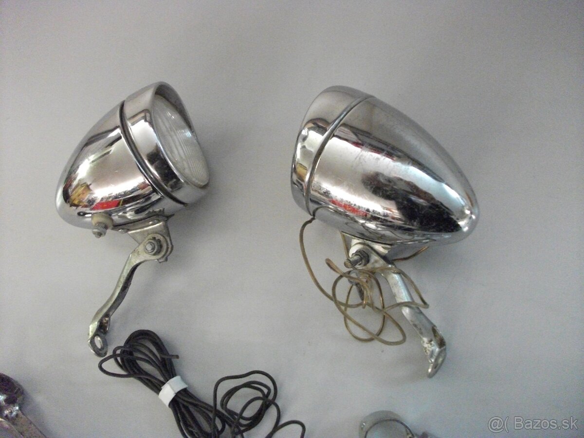 Predám retro svetlá a kľúče na bicykel,alebo moped. - 3