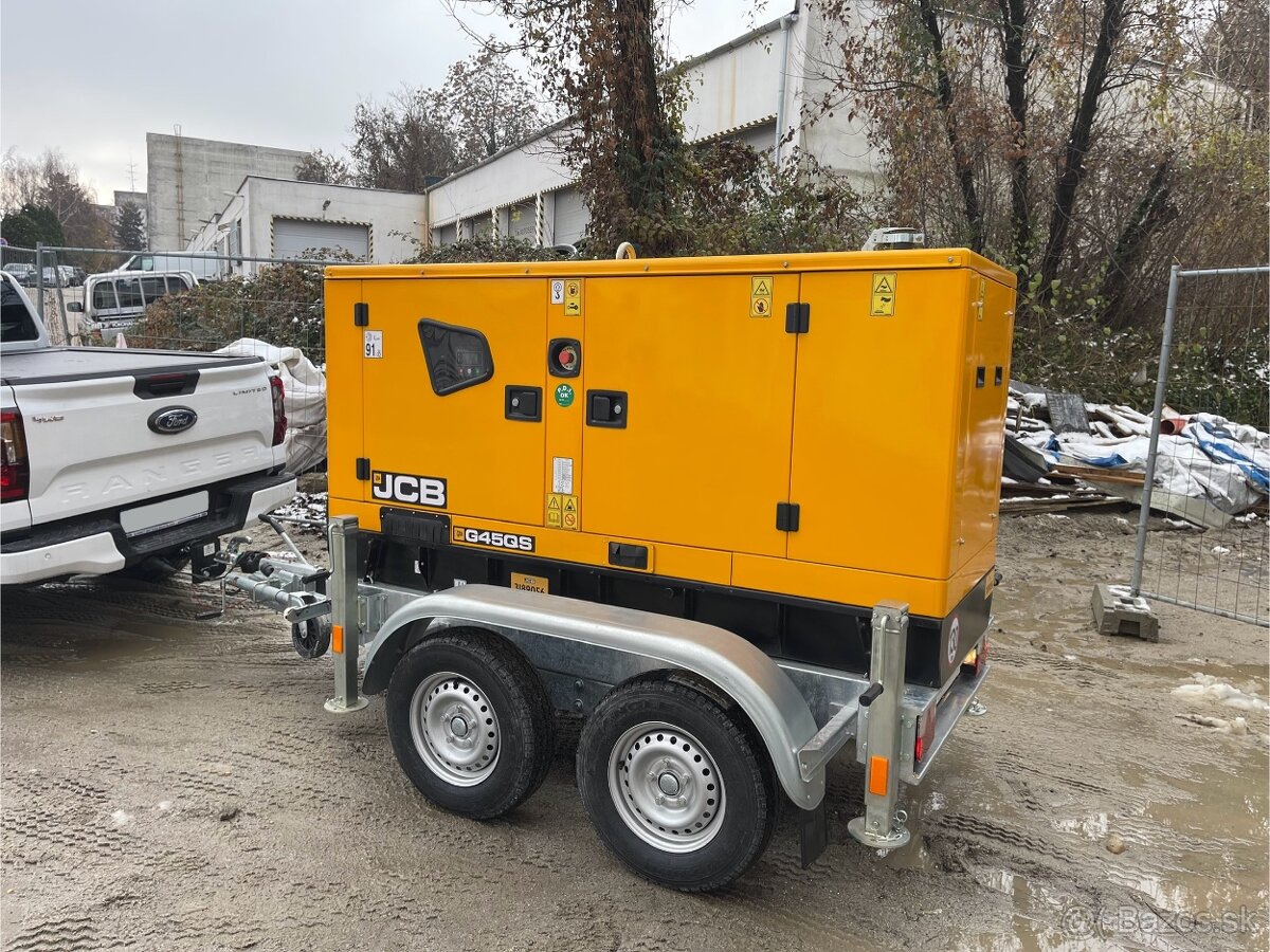 Elektrocentrála JCB 45 kVA na prenájom - 3