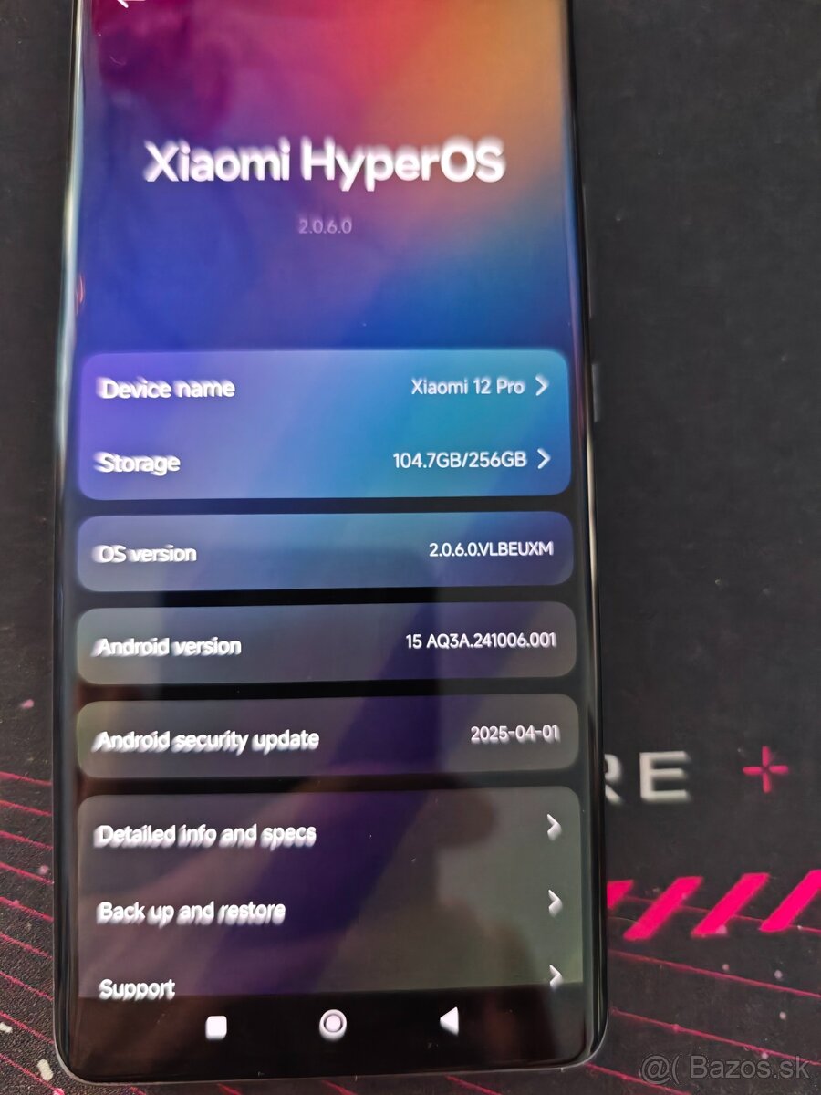 Xiaomi 12 Pro 5G (2201122G) | 256GB | 12GB+4GB RAM | 120W na - 3