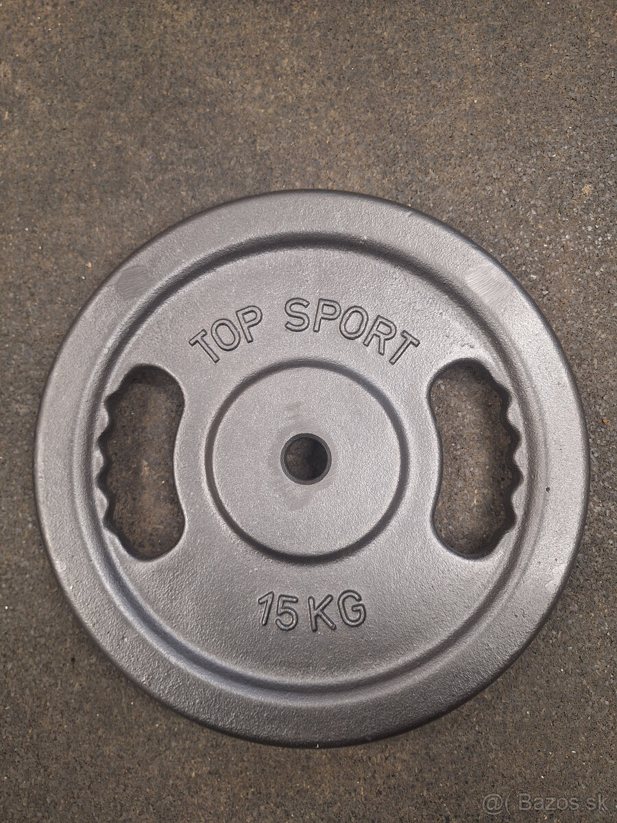 Ocelové kotouče s úchopy TOPSPORT - 3