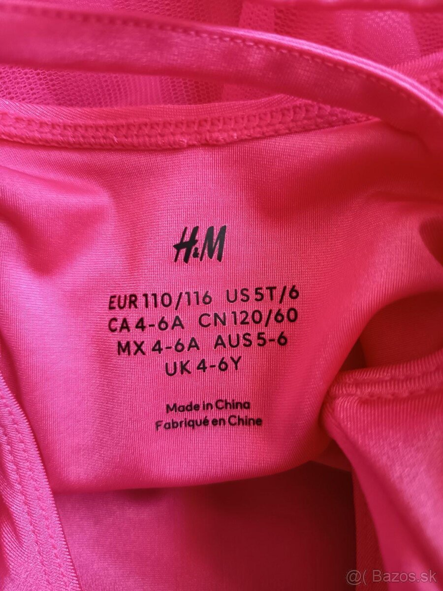 Nové šaty 110/116 H&M - 3