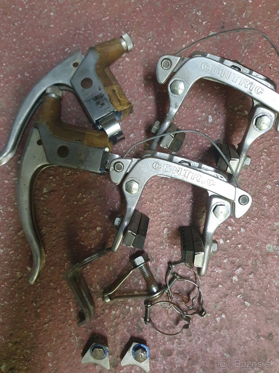 Brzdy na vintage bicykel - 3