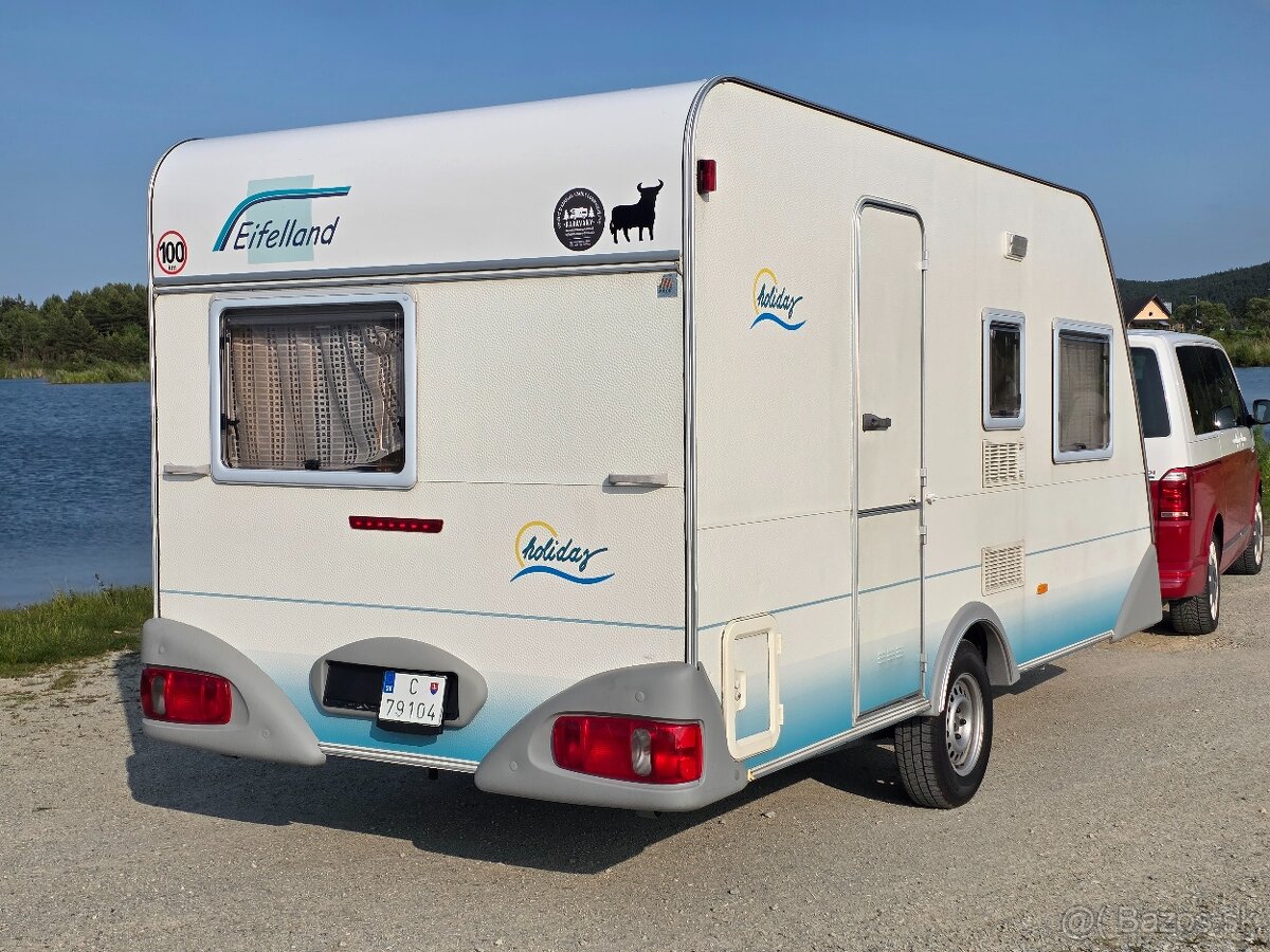 Knaus Eifelland 395 - 2001, predstan spolu so strieskou - 3