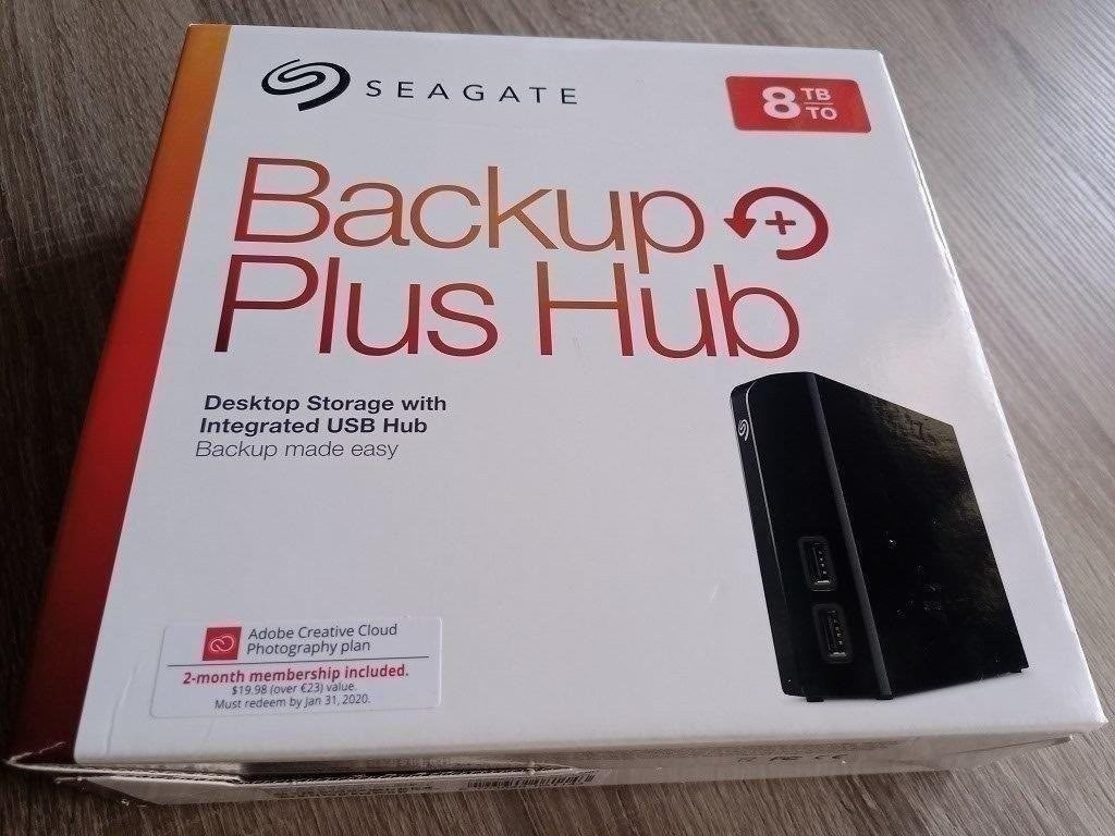6 / 8TB Seagate Backup Plus Hub - 3