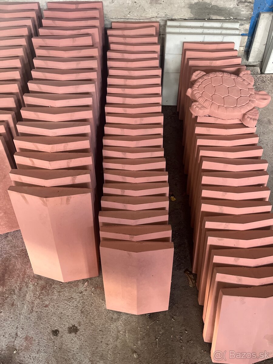 Betónové striešky na múr - 3