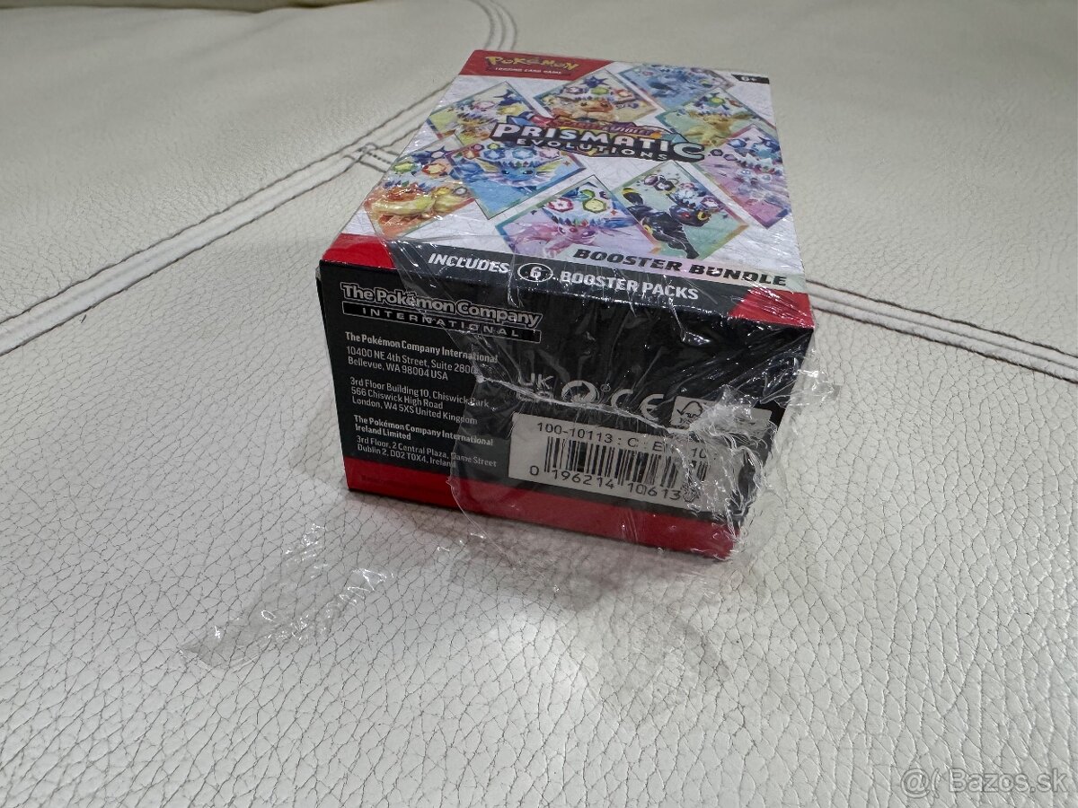Pokemon tcg prismatic evolutions booster bunďe - 3