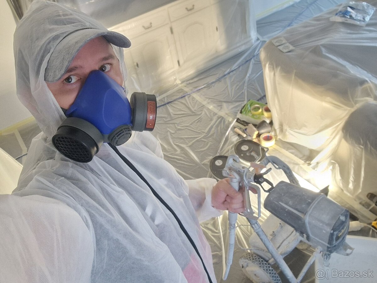 Maľovanie, airless, tmelenie, opravy, - 3