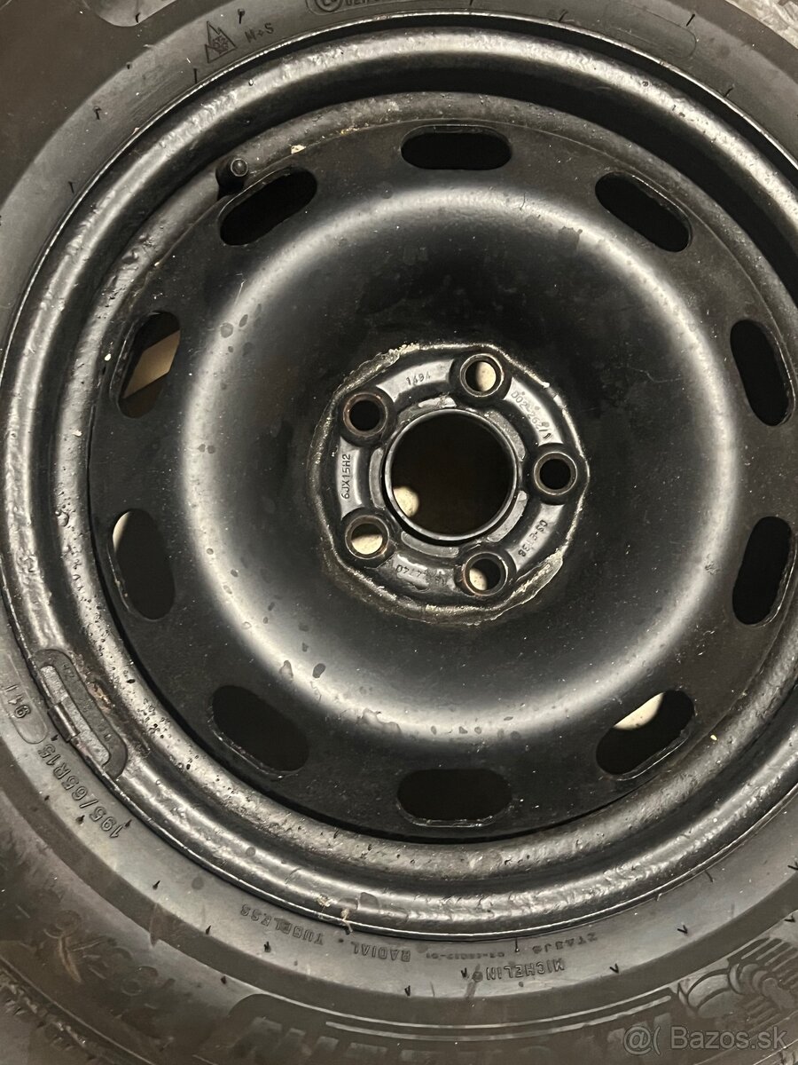 Michelin Alpin 6 - 195/65 R15 na diskoch - 4ks - 3