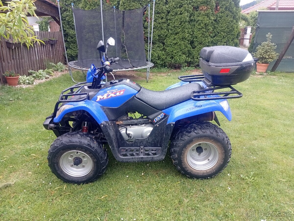 Kymco MXU 150 2006ka, s TP a ŠPZ