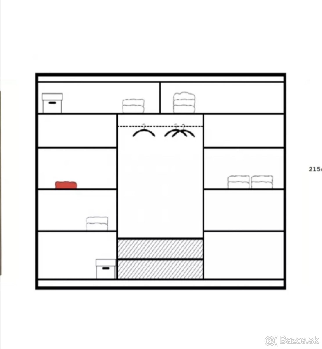 Šatníková skriňa - 3