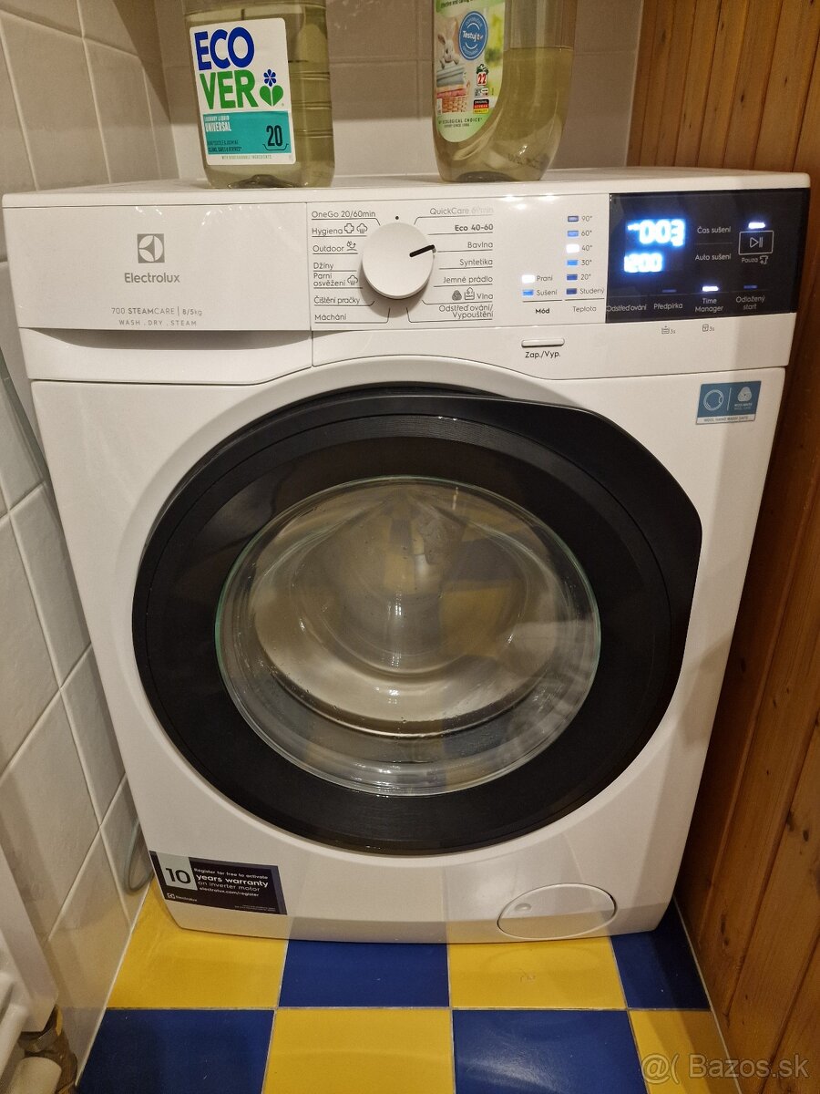 Práčka so sušičkou ELECTROLUX 700 DualCare EW7W2682C - 3