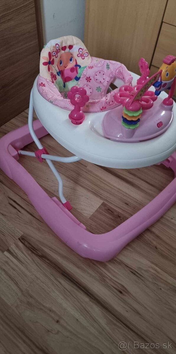 Detské chodítko Bright Starts JuneBerry Pink (Košice) - 3