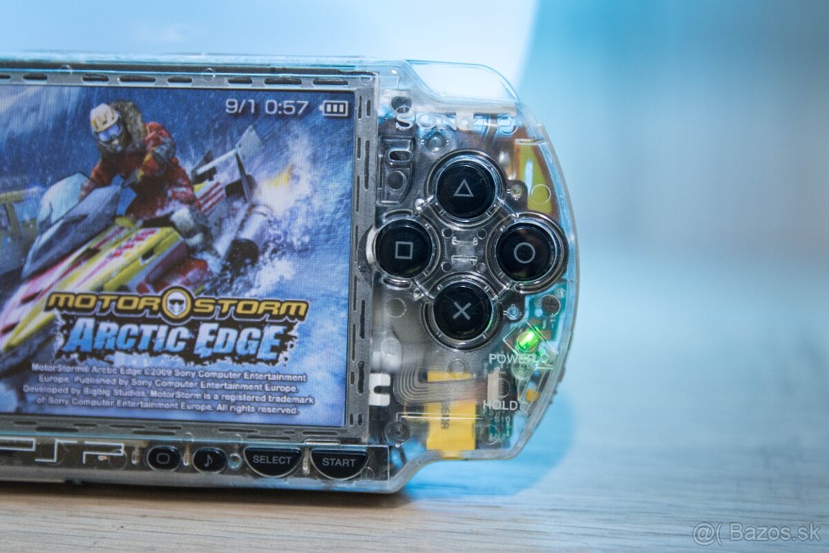 Sony PSP 2004 clear 64 GB | PS Vita joystick - 3