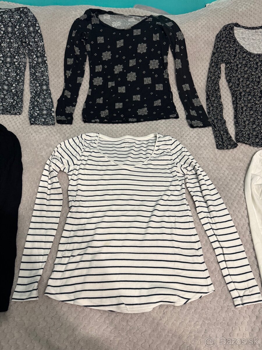 Balíček - 6x dámske tričko s dlhým rukávom - 3