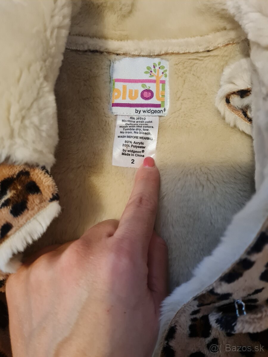 Dievčenský zimný kabát - 3