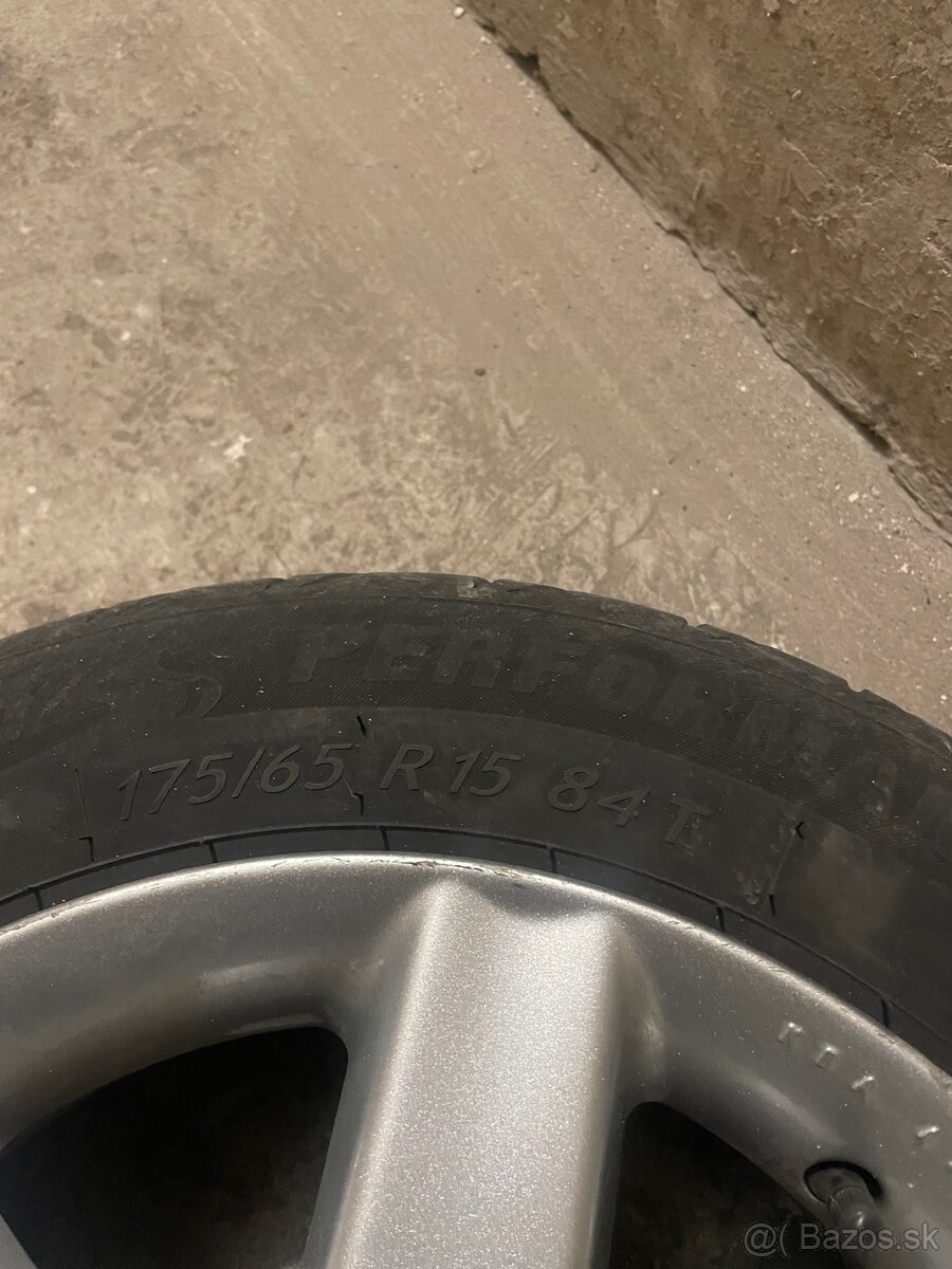 Letná sada R15 4x100 - 3