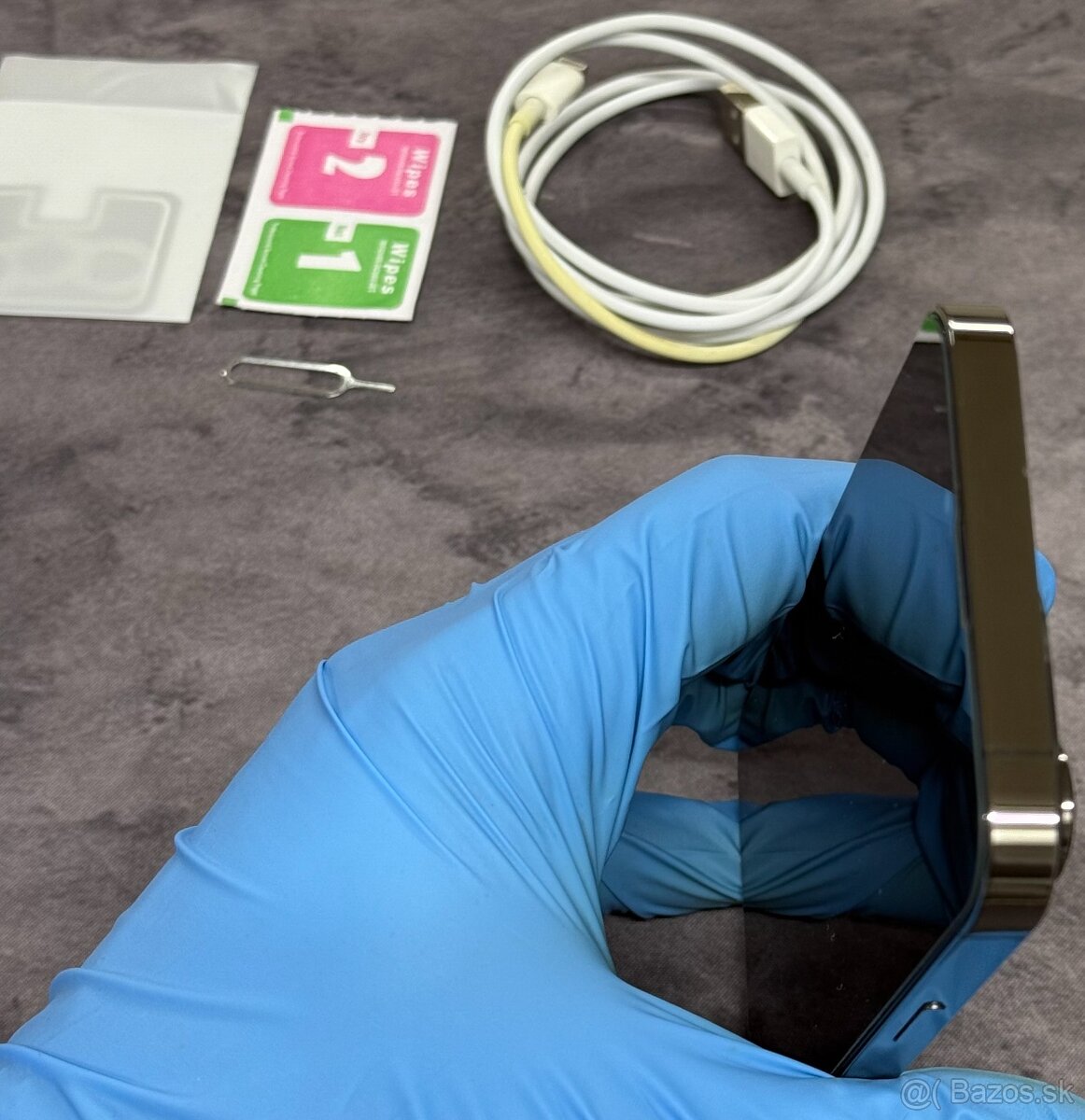 Apple iPhone 13 Pro 128 GB Graphite / nová Apple batéria - 3