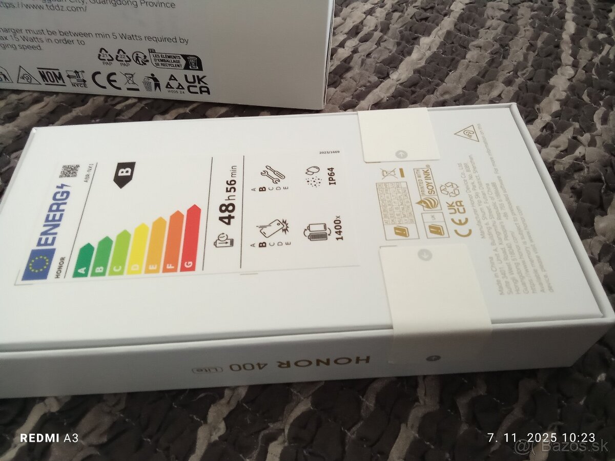 Honor 400 lite 5G + reproduktor Honor + SIM karta - 3