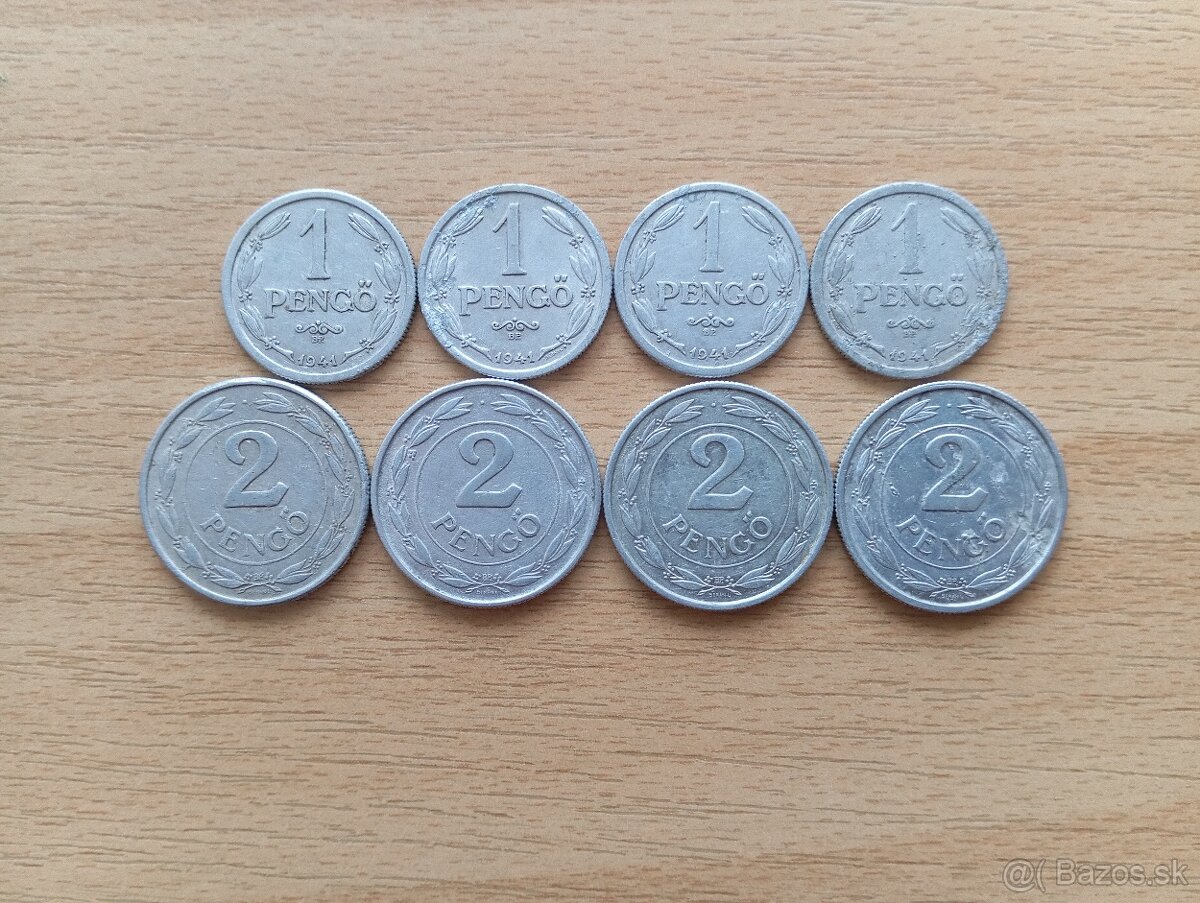 Maďarské mince WW2 - 3