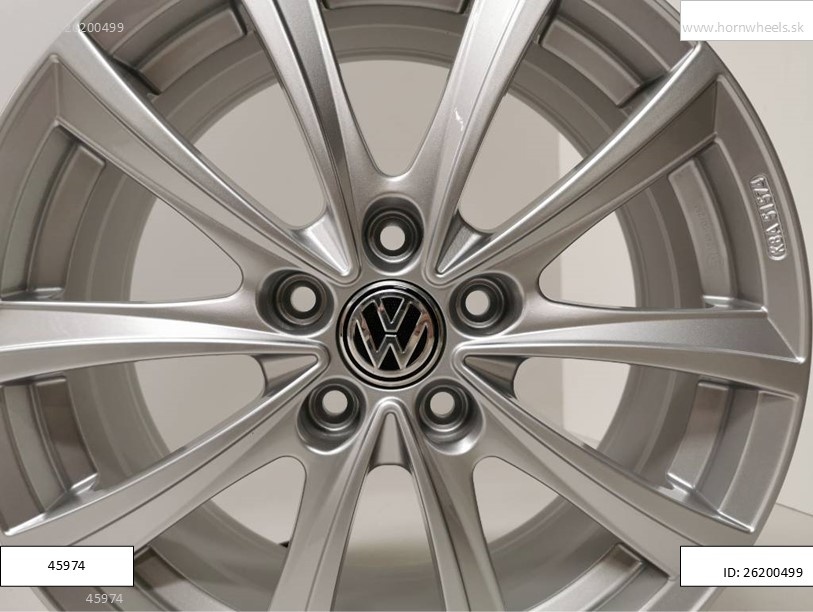 Vw Passat, Škoda Superb alu disky R17 5x112 ET40 7J 1204 - 3