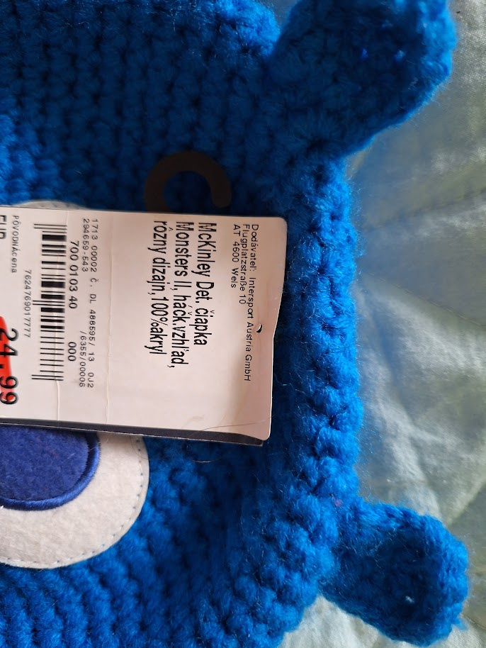 Nova detska ciapka s pokryvkami na usi s visackou INTERSPORT - 3