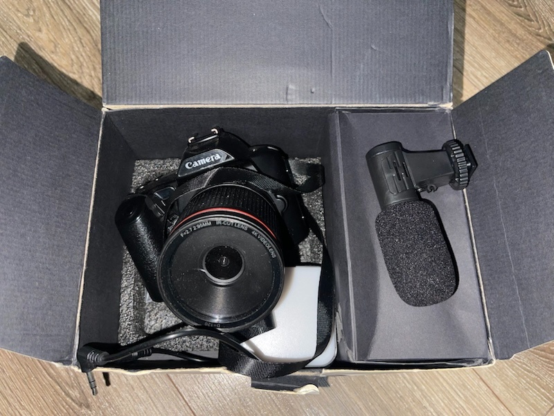 D5 HD WiFi digitálna kamera 4K s dvoma šošovkami DV videokam - 3