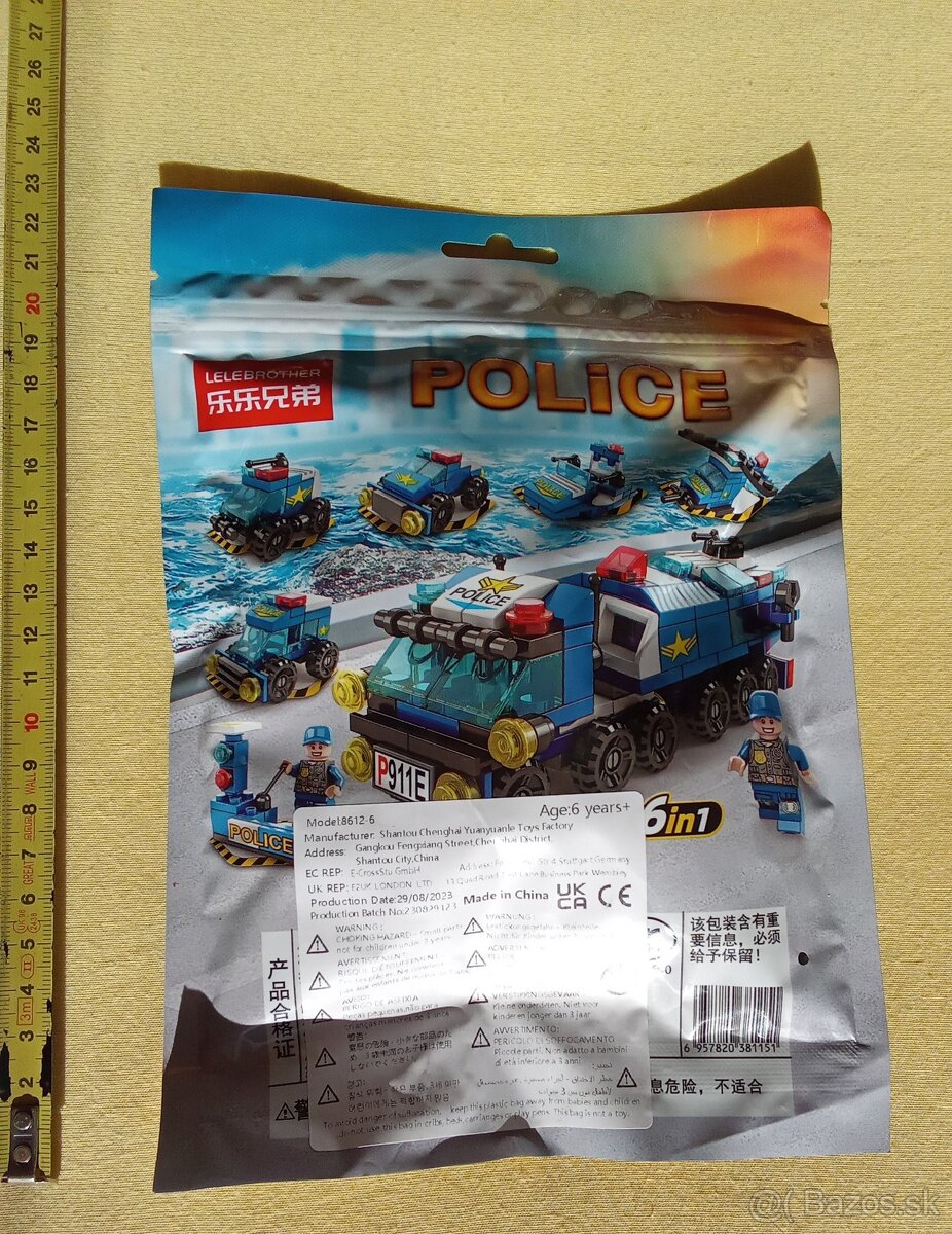 stavebnica polícia - 3