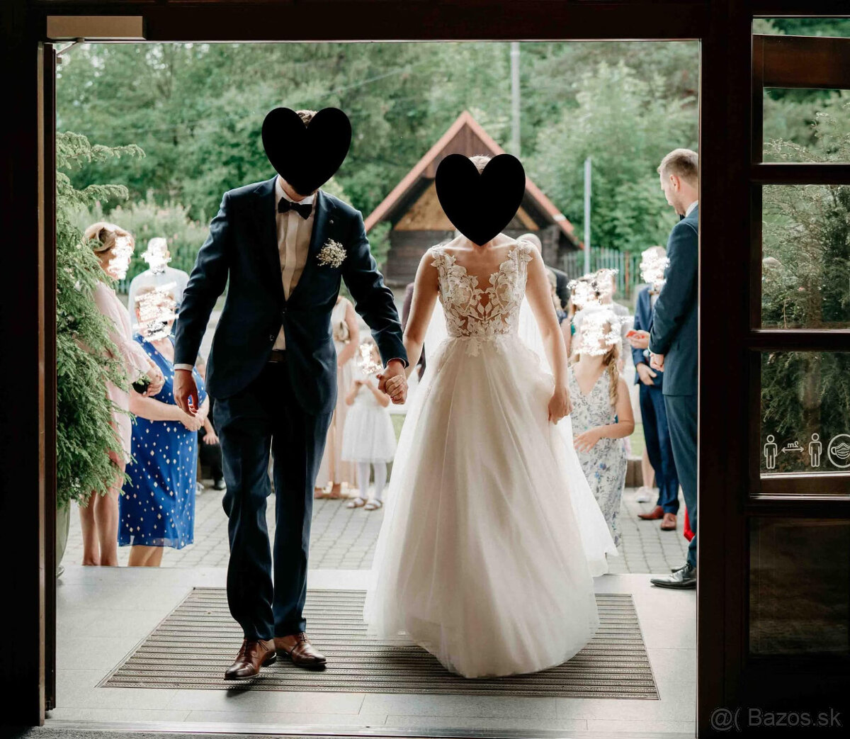 Týlové svadobné šaty - 3