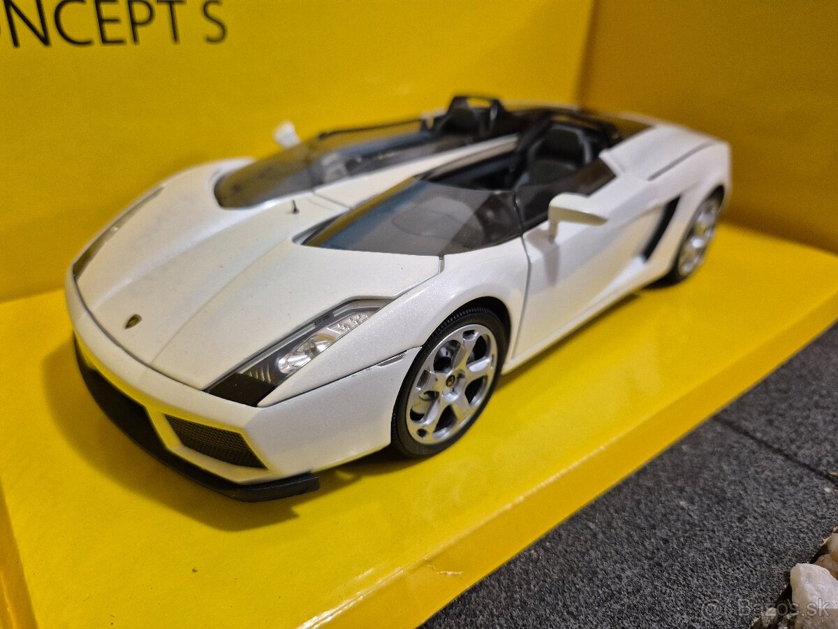 Prodám model 1:18 Lamborghini gallardo concept S - 3