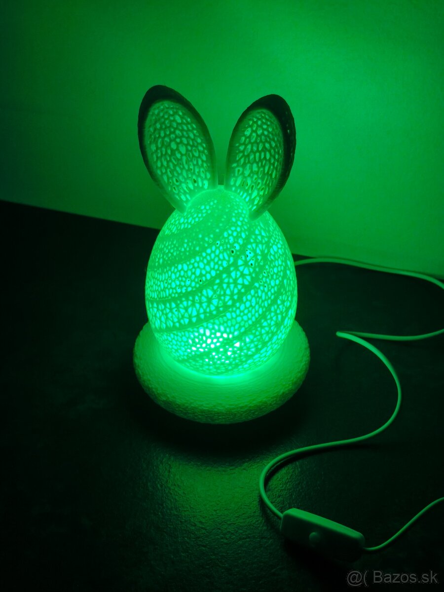 LED Lampa - Veľkonočný zajko - 3