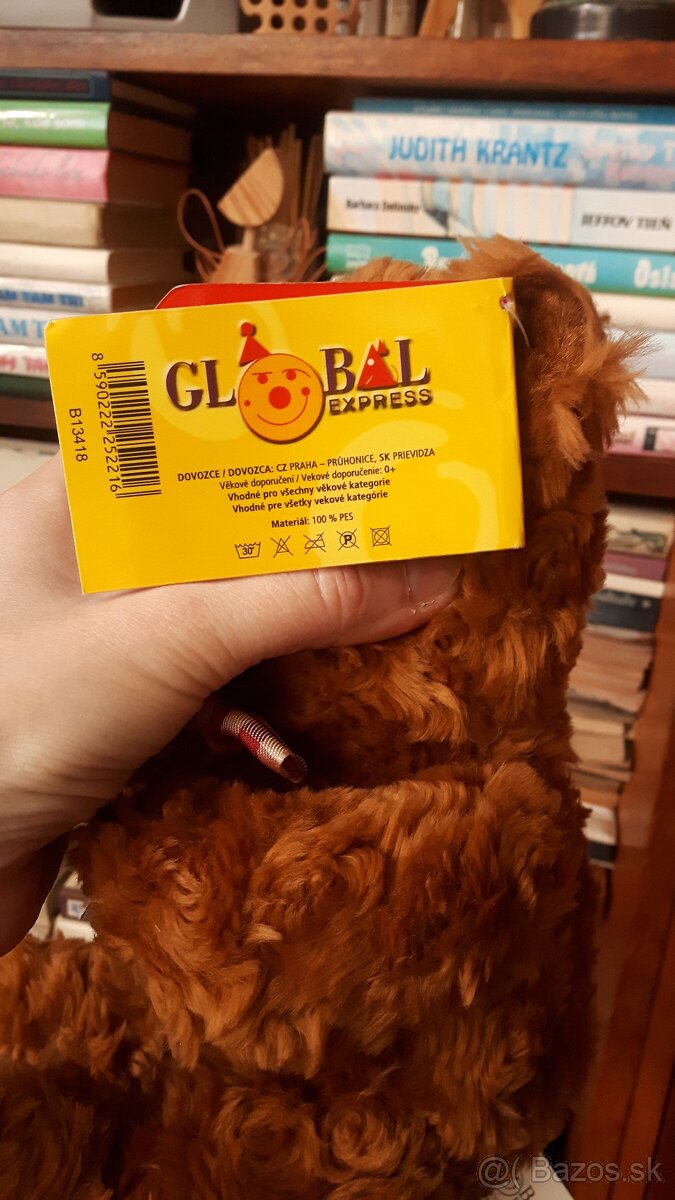 Vintage plyšový medvedík - 3