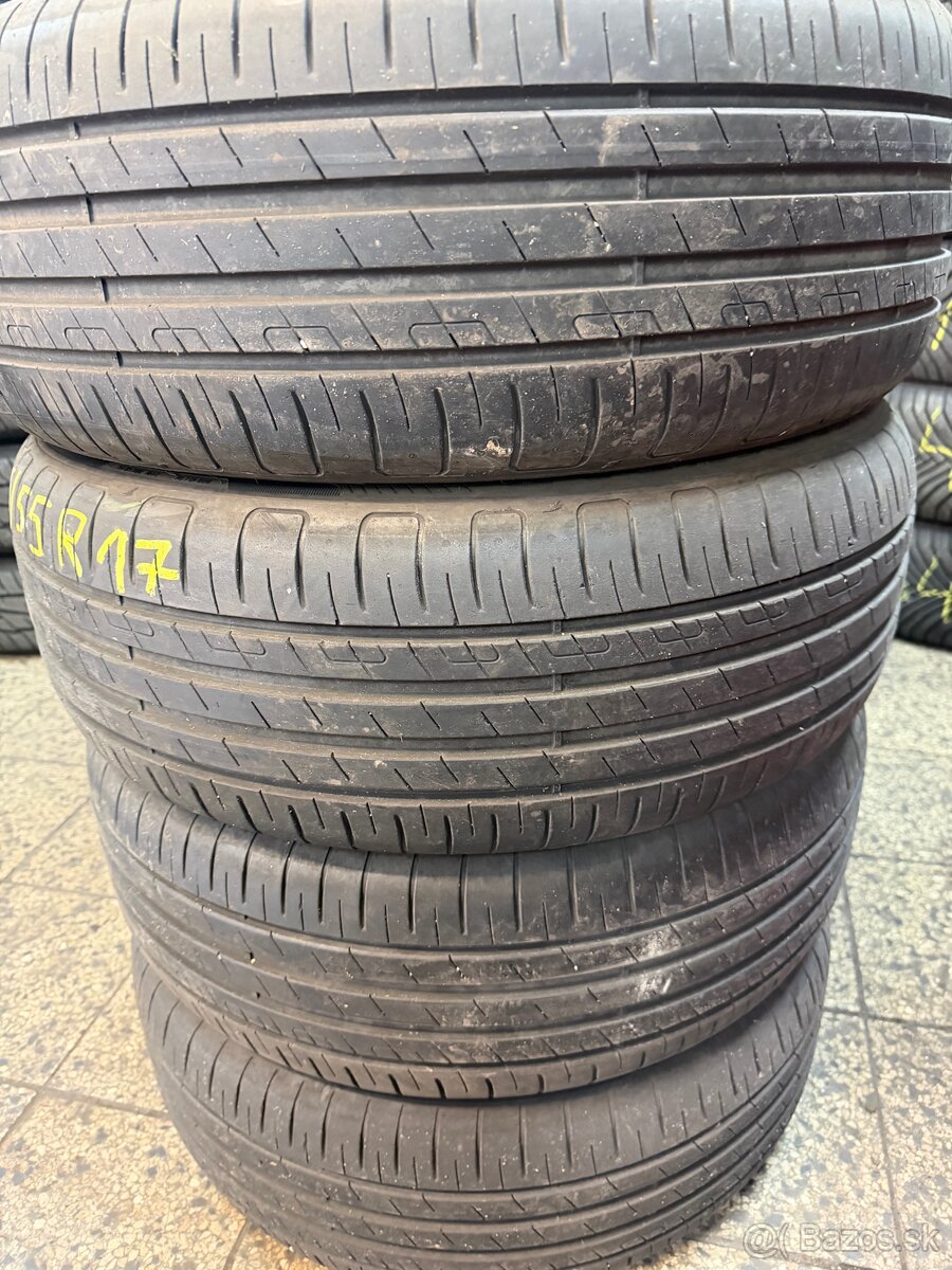 Predám letné pneu Goodyear 205/55R17 - 3
