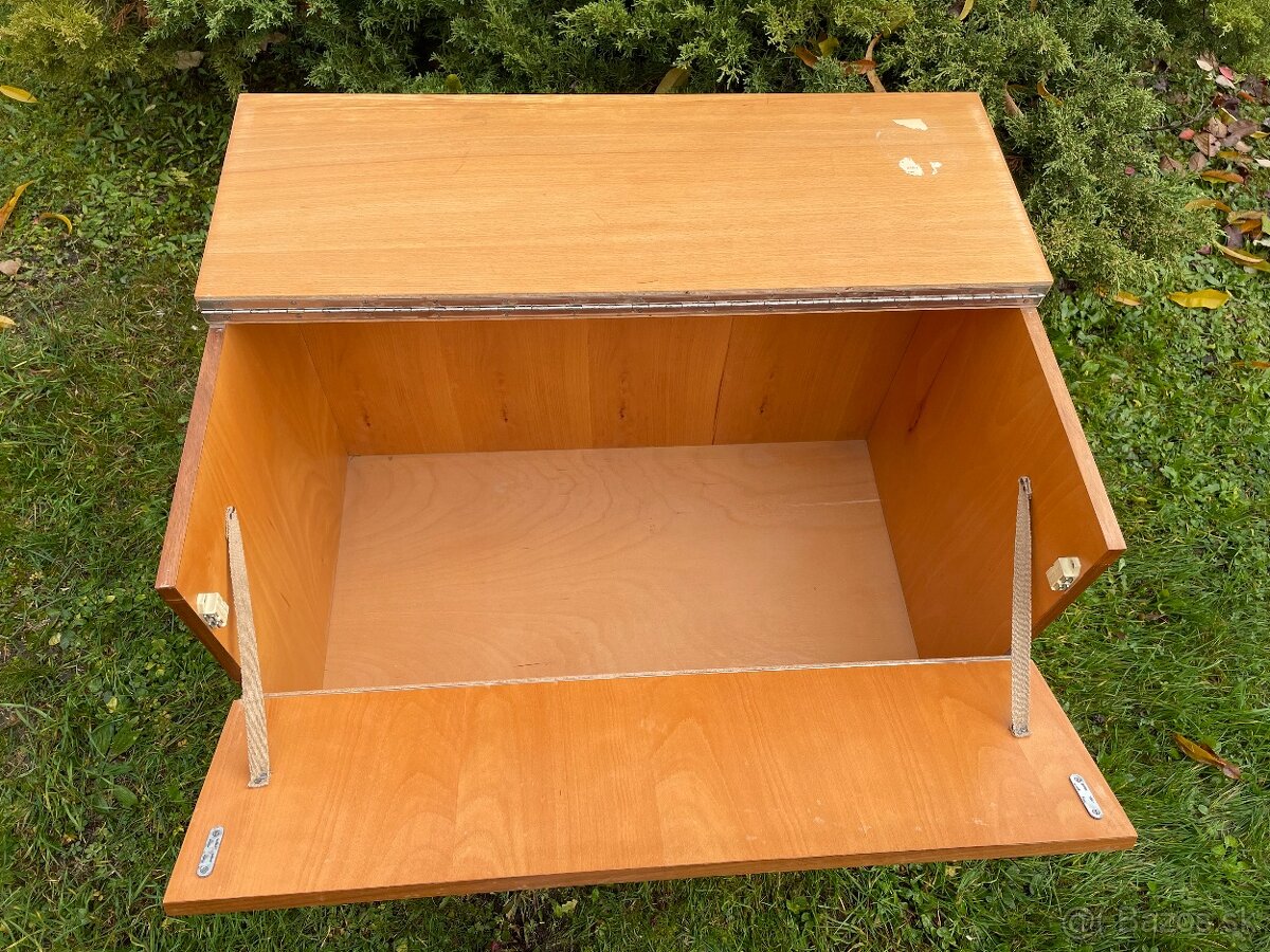 Retro perinák / truhlica na periny – pôvodný stav 70.roky - 3