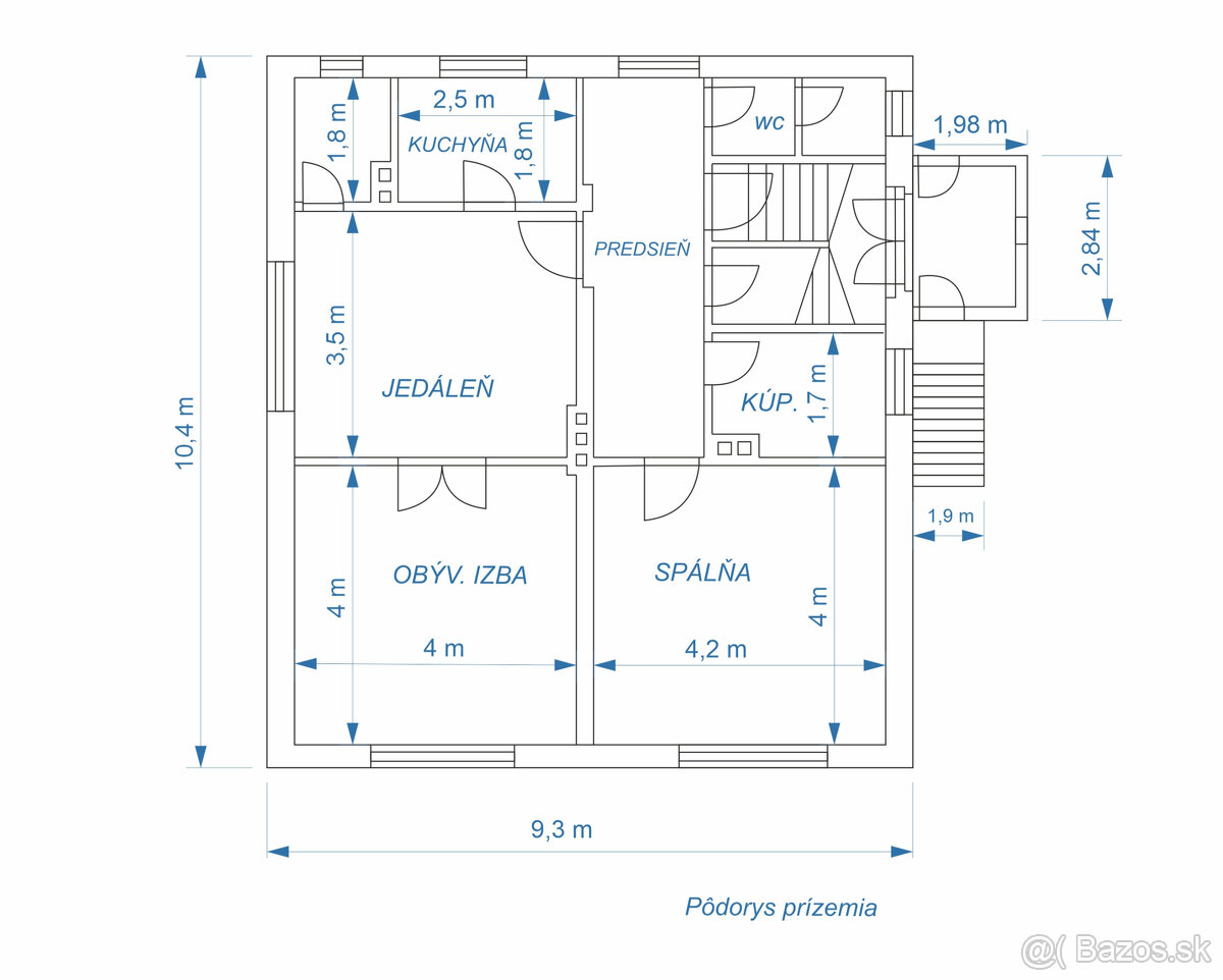 FINREA│Predaj rodinný dom na pozemku 1602 m² - Pov. Bystrica - 3